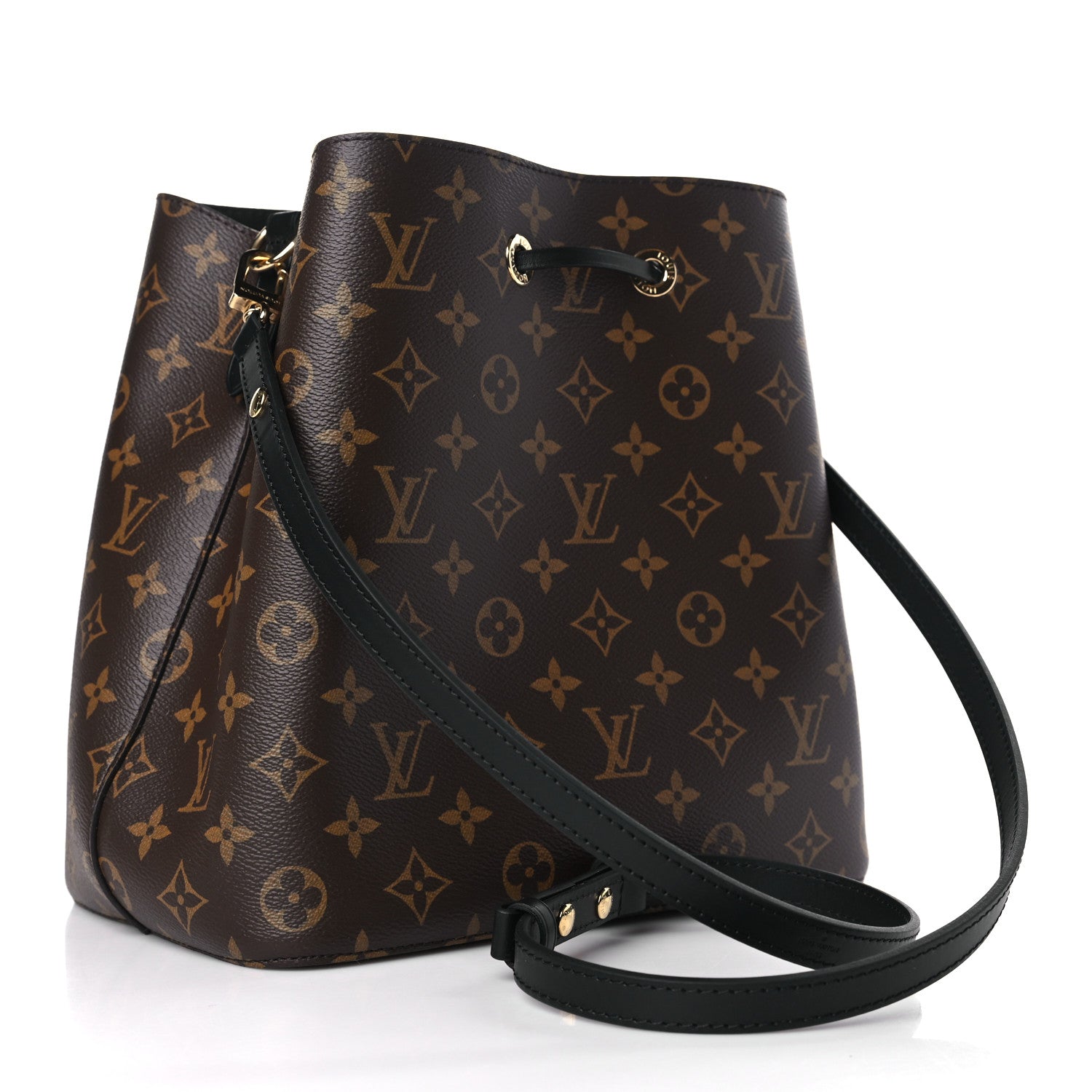 Louis Vuitton Monogram Neonoe MM Black 3 of 9