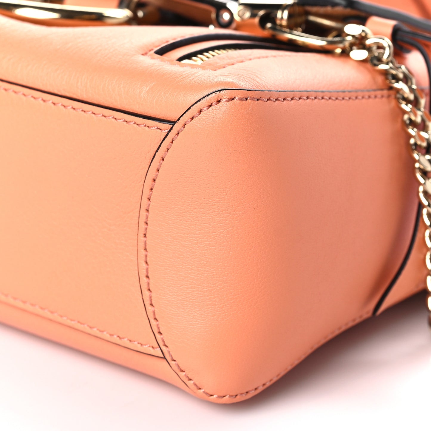 Calfskin Mini Faye Day Shoulder Bag Canyon Sunset
