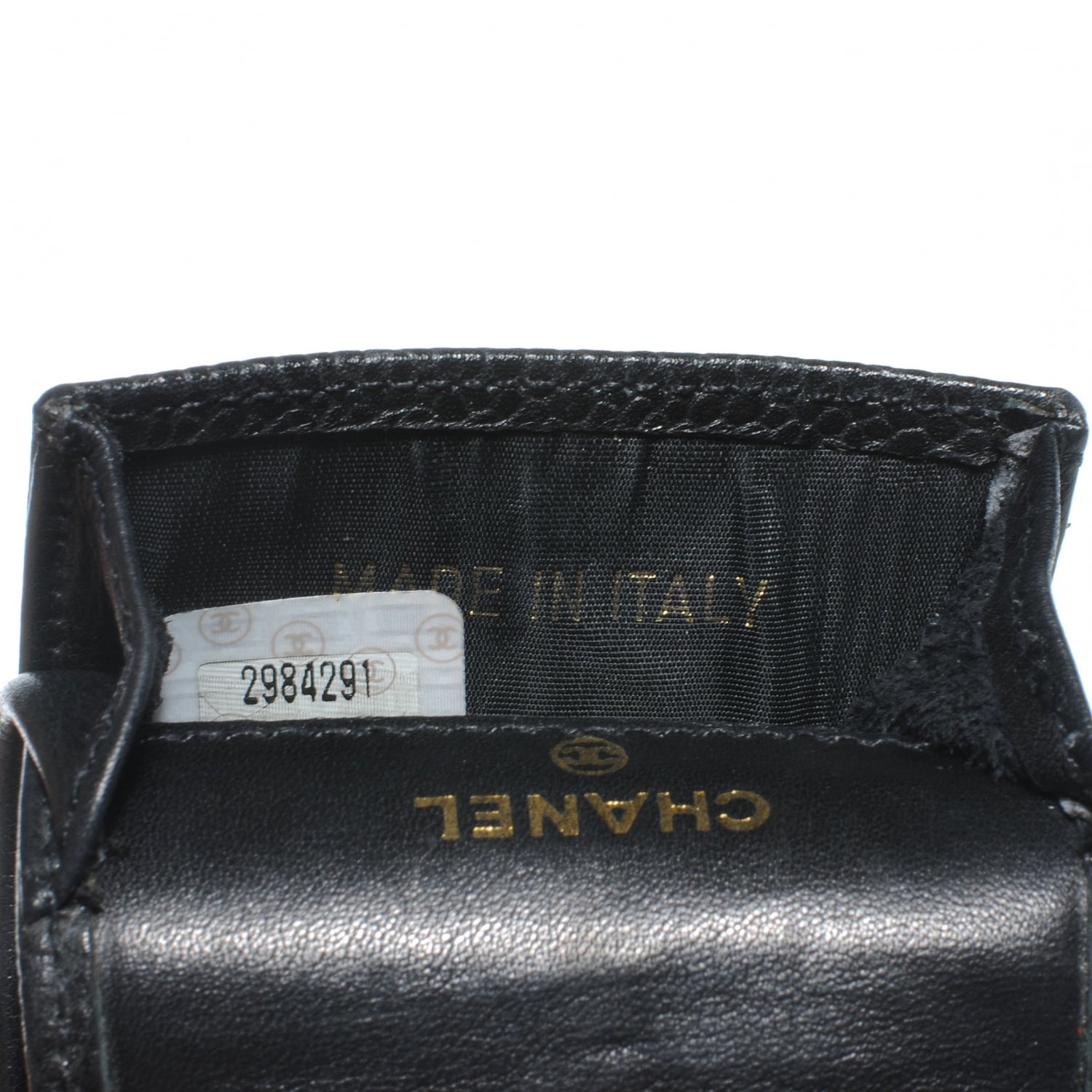 Chanel Caviar CC Accessory Pouch Black 6 of 6