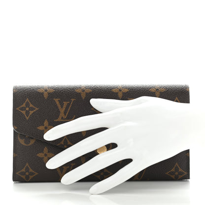 Louis Vuitton Monogram Sarah Wallet NM 2 of 10