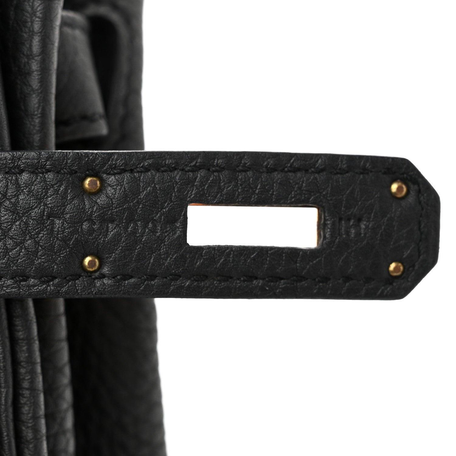 Hermes Togo Kelly Retourne 32 Black 7 of 12