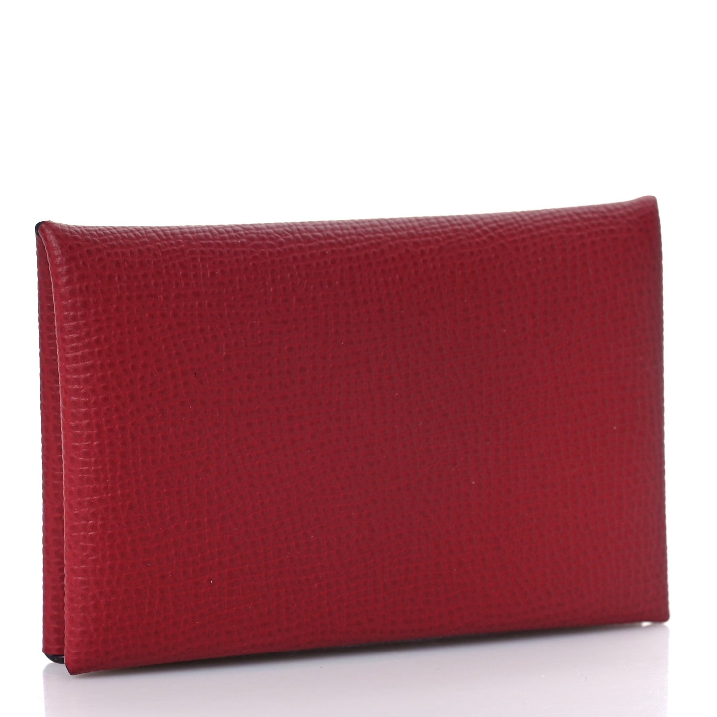 Epsom Verso Calvi Card Case Rouge Grenat Mauve Sylvestre