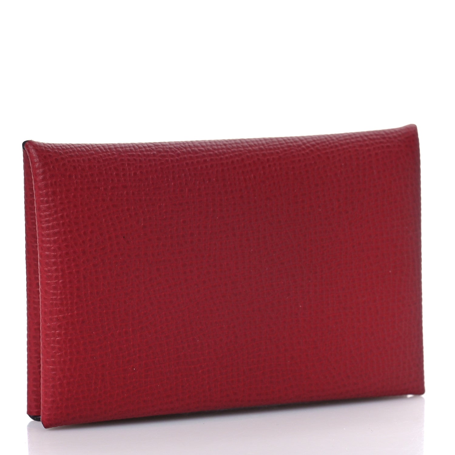 Hermes Epsom Verso Calvi Card Case Rouge Grenat Mauve Sylvestre 3 of 10