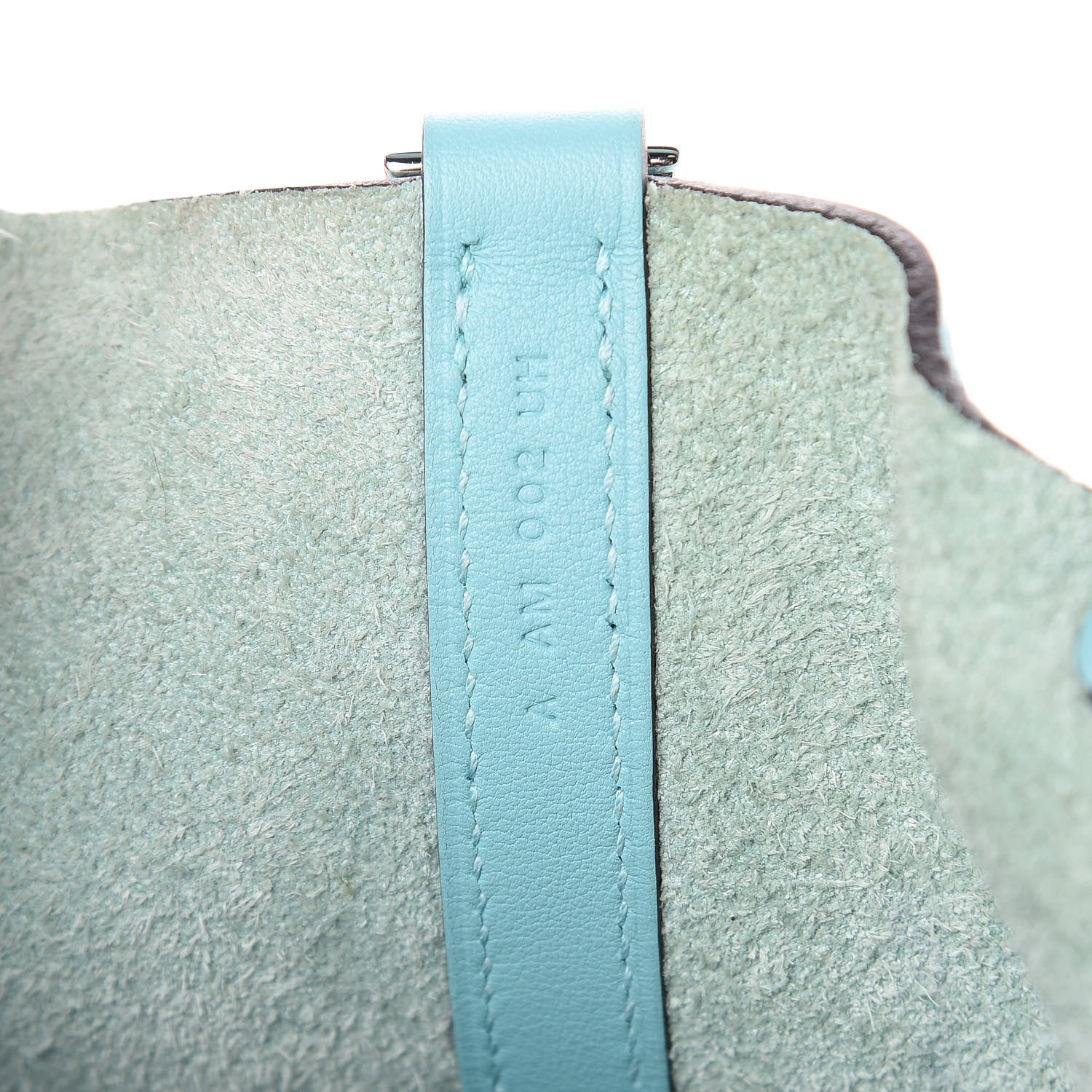 Hermes Taurillon Clemence Picotin Lock 18 PM Bleu Atoll 7 of 9