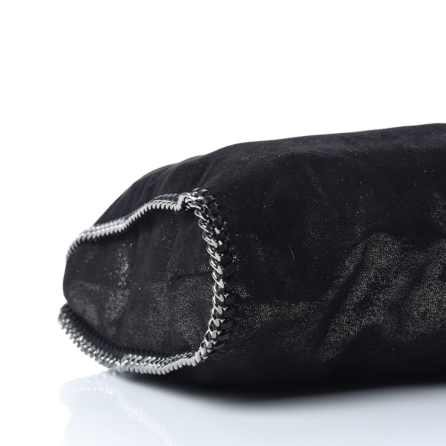 Stella McCartney Shaggy Deer Big Falabella Tote Black 8 of 10