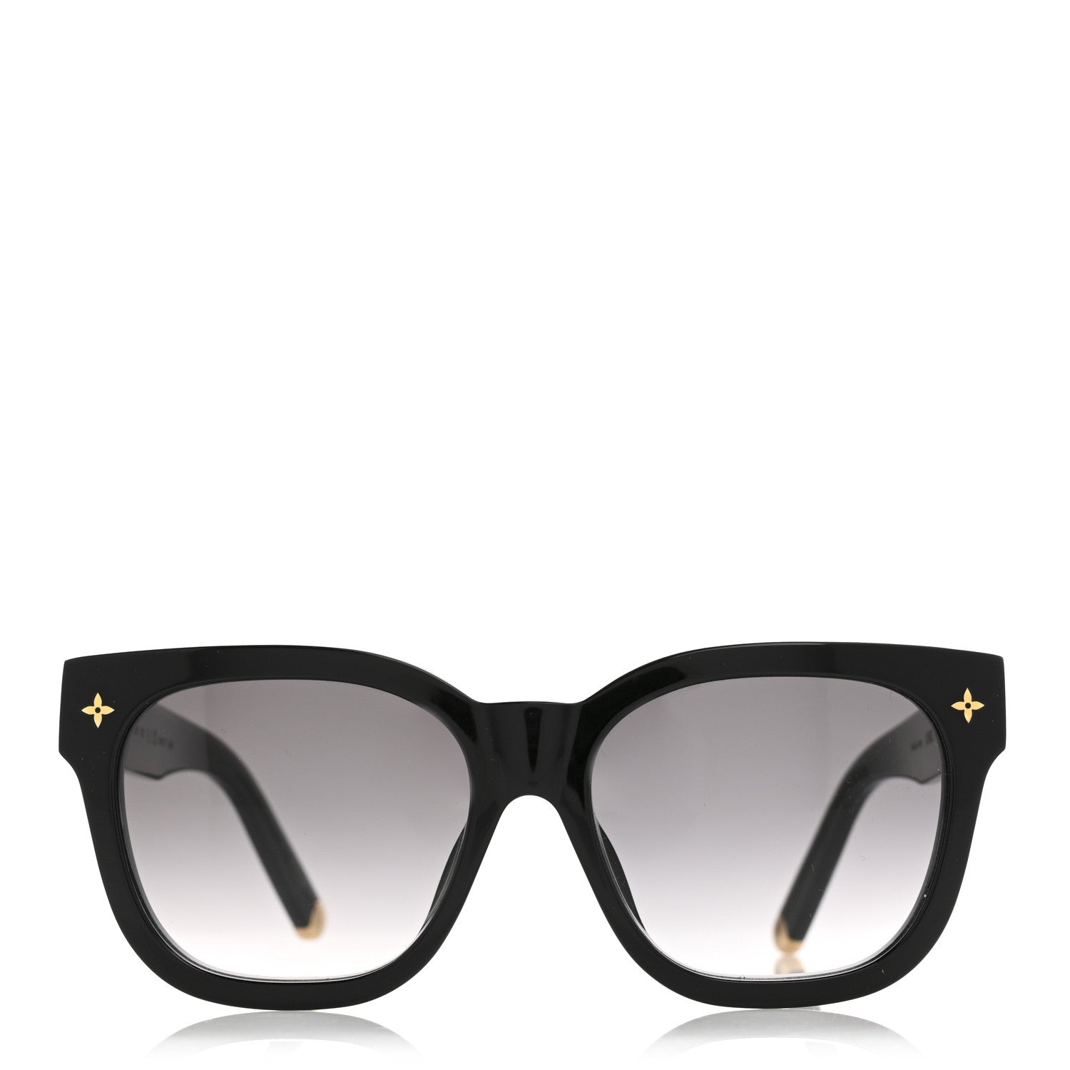 Louis Vuitton Acetate My Monogram Square Sunglasses Z1523E Black 2 of 9