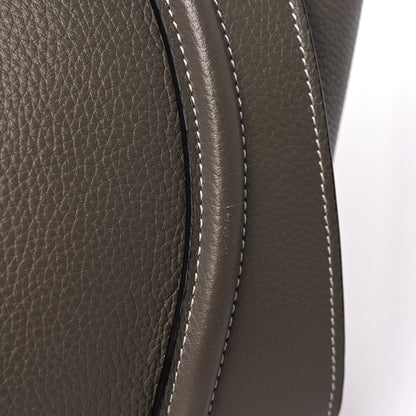 Celine Drummed Calfskin Mini Luggage Souris 16 of 17