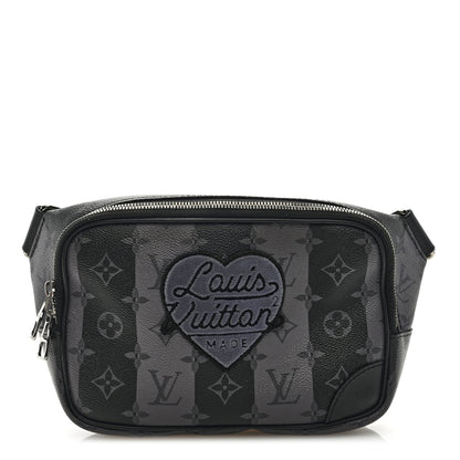 Louis Vuitton X NIGO Monogram Eclipse Stripes LV Heart Modular Sling Bag 1 of 8