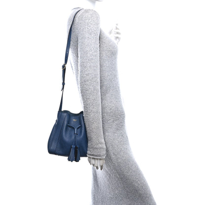Mulberry Heavy Grain Calfskin Mini Millie Steel Blue 2 of 10
