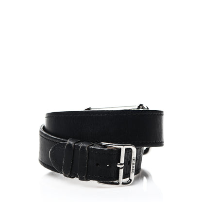 Hermes Stainless Steel Barenia 29mm Cape Cod Double Tour Quartz Watch Noir 3 of 8