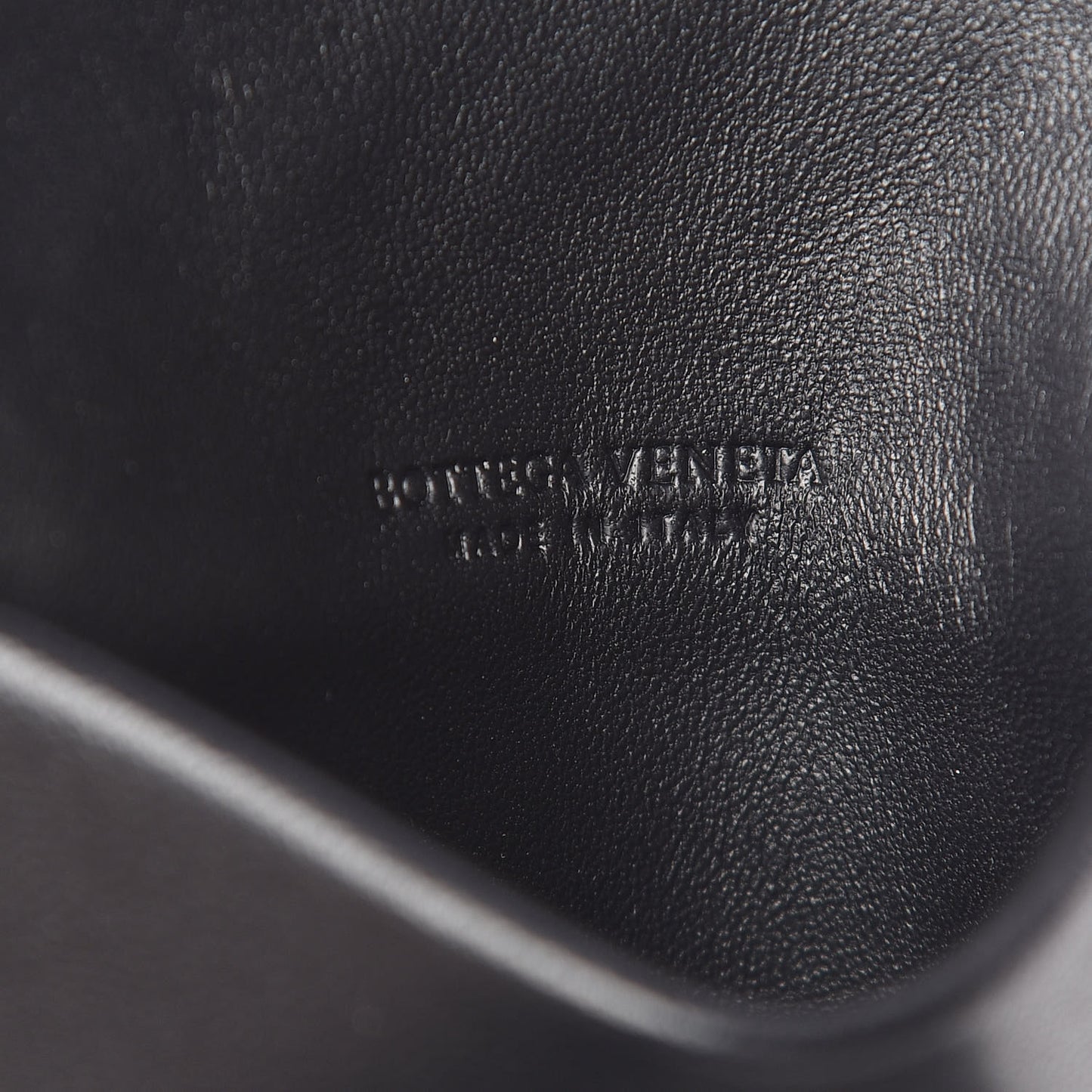 Nappa Intrecciato Card Holder Black