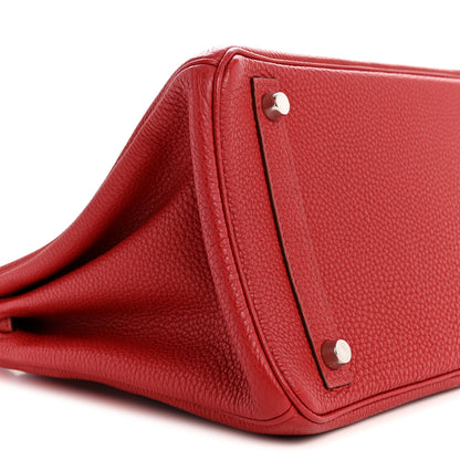 Hermes Togo Birkin 30 Rouge Garance 9 of 14