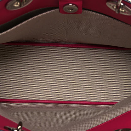 Christian Dior Canvas Calfskin Large Diorissimo Tote 9 of 15