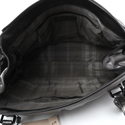 Burberry Metallic Calfskin Miley Diaper Bag Trench 4 of 4