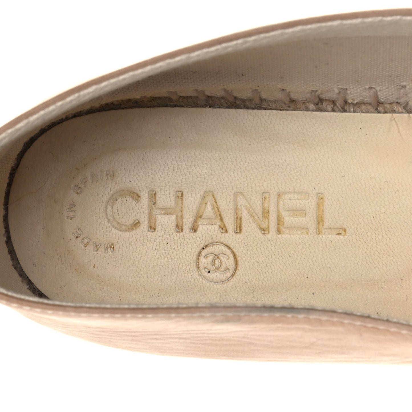 Suede Camellia CC Espadrilles 38 Pink