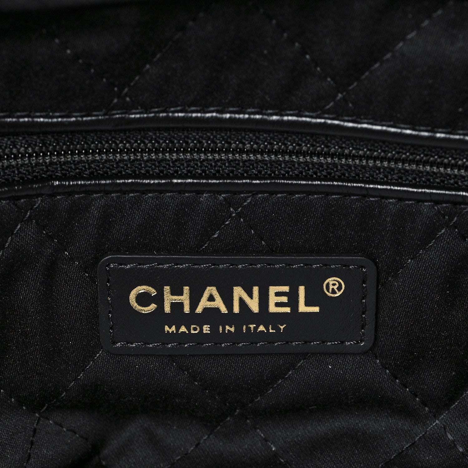 Chanel Shiny Calfskin Quilted Chanel 22 Black 7 of 12