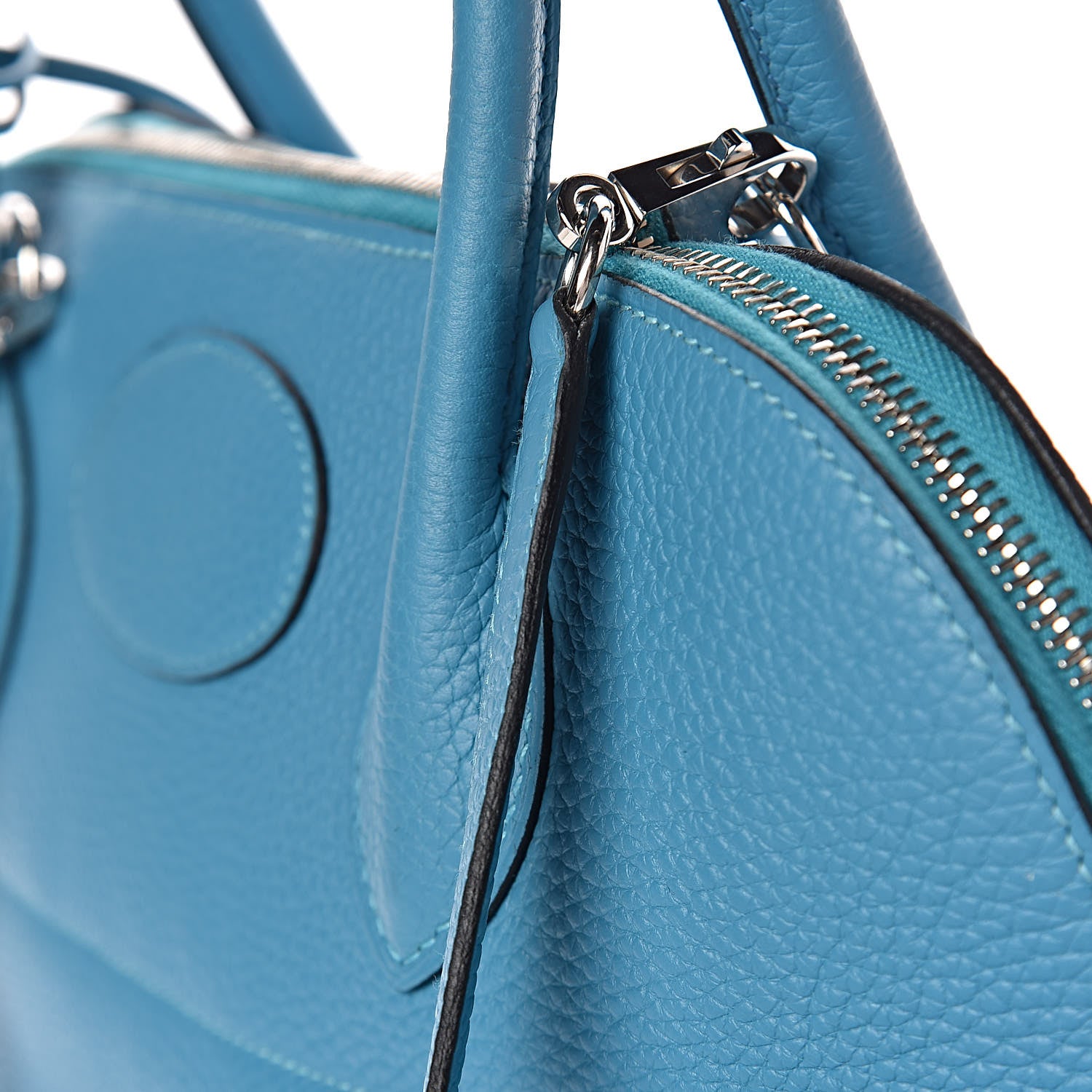 Hermes Togo Bolide 35 Turquoise 16 of 18