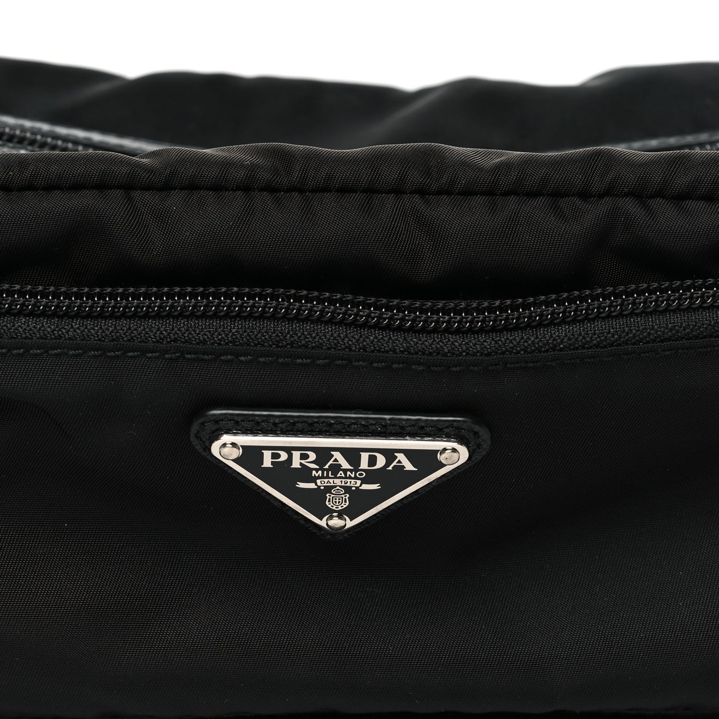 Nylon Vela Cosmetic Pouch Black