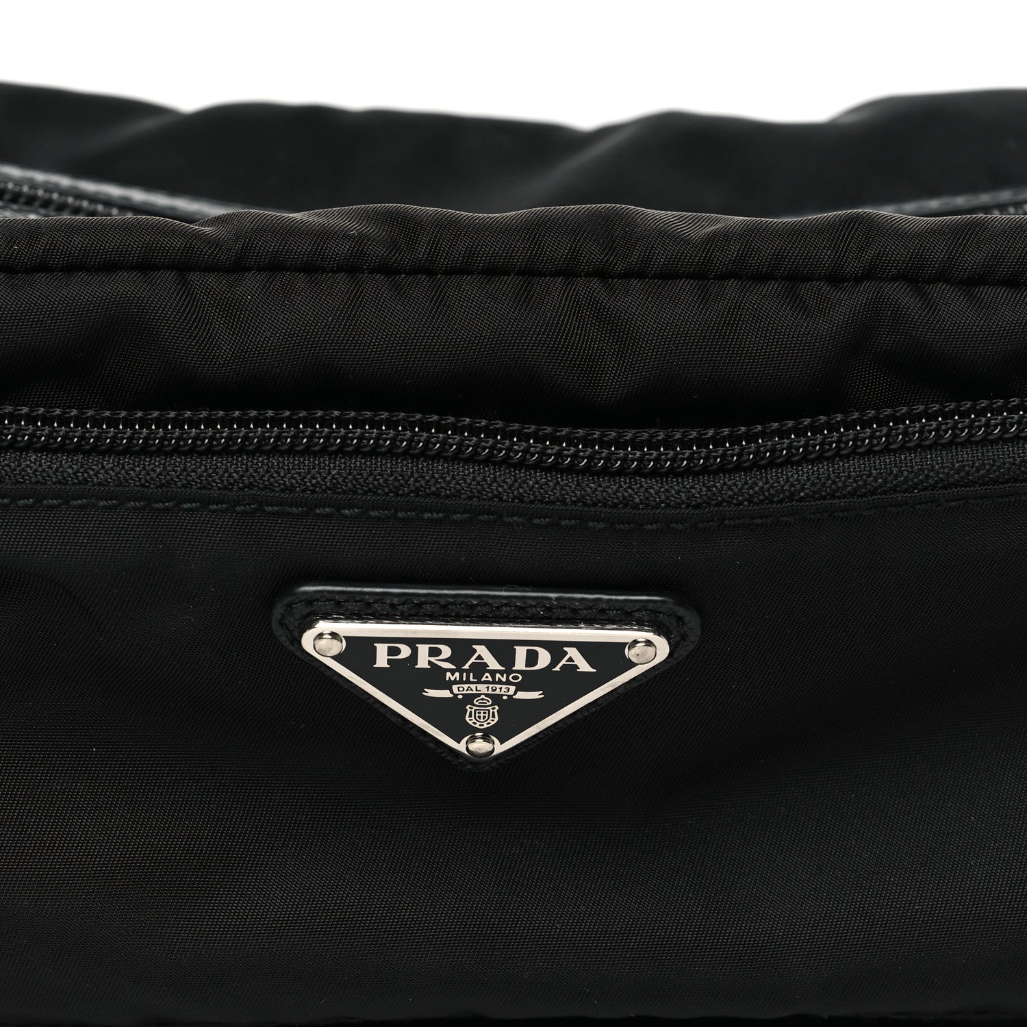 Prada Nylon Vela Cosmetic Pouch Black 8 of 9