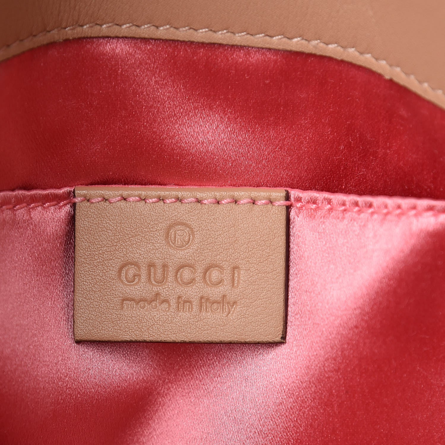 Gucci Metallic Calfskin Matelasse Studded Mini Pearly GG Marmont Shoulder Bag Gold 7 of 11