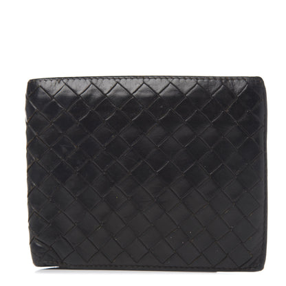 Bottega Veneta Nappa Intrecciato Bi-Fold Wallet Ebano 1 of 7