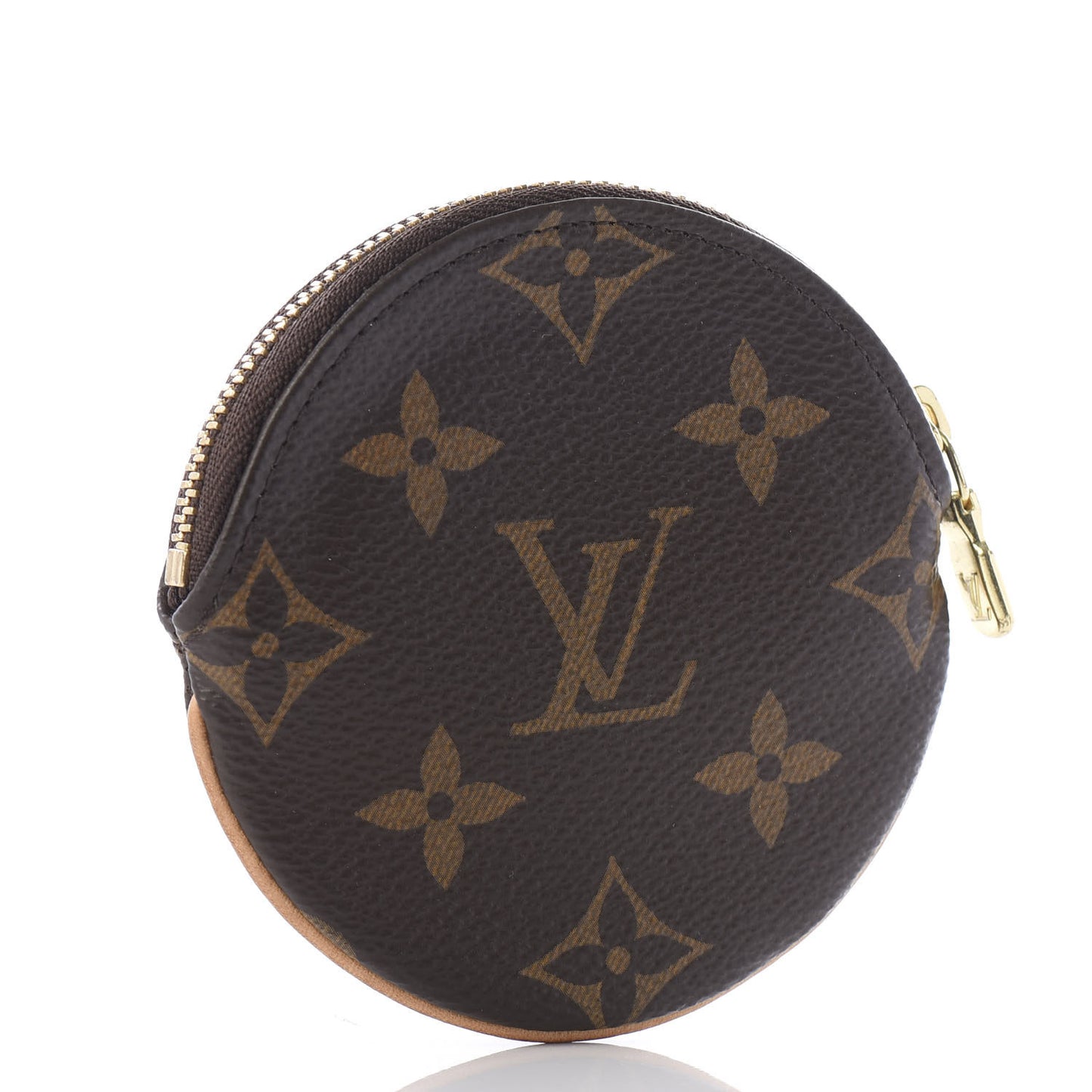 Monogram Round Coin Purse