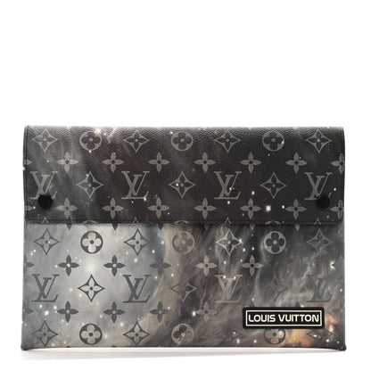 Louis Vuitton Monogram Galaxy Pochette Alpha Triple 1 of 8