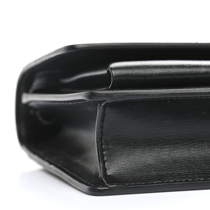 Saint Laurent Calfskin Monogram Sunset Chain Wallet Black 8 of 12
