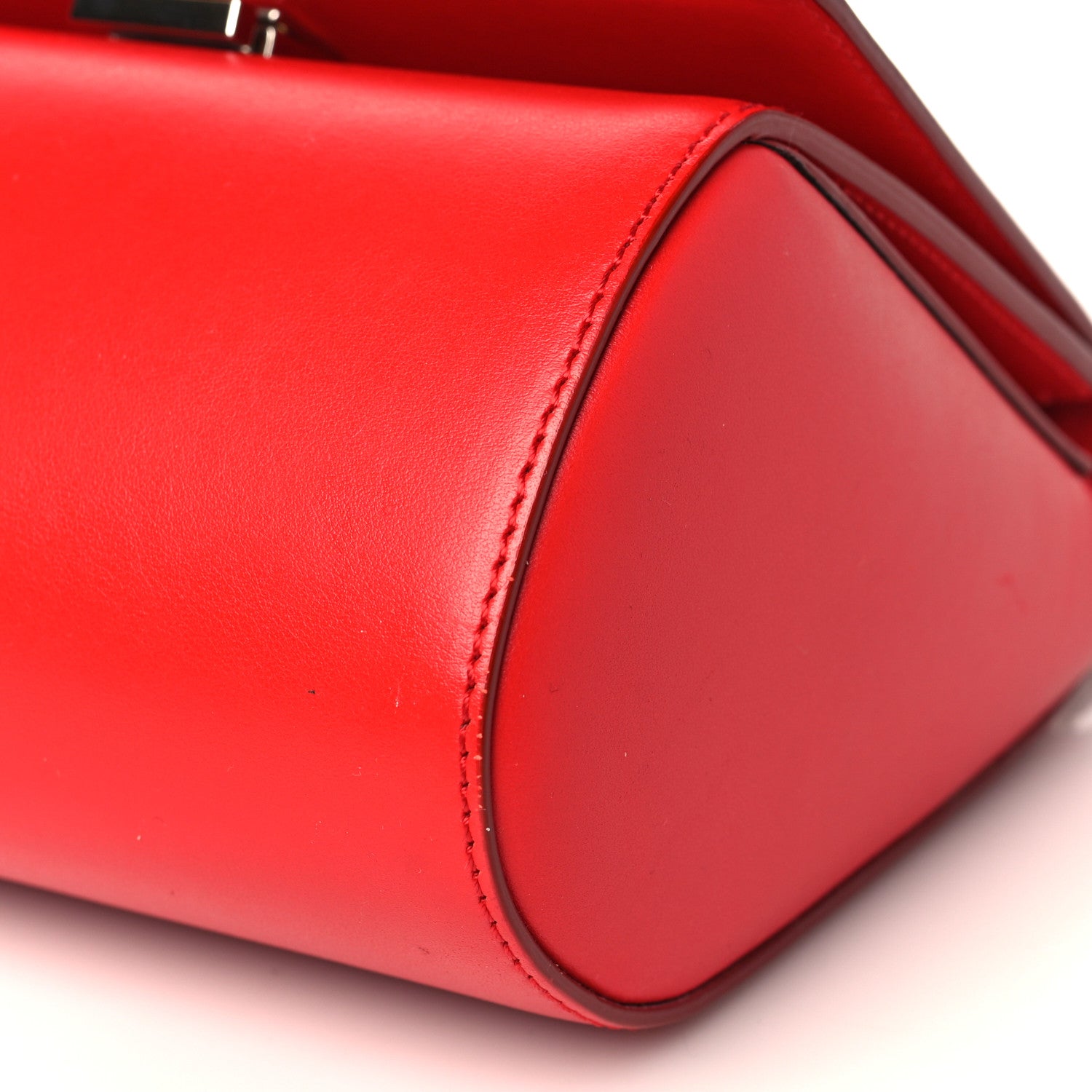 Givenchy Calfskin Mini Pandora Box Logo Strap Crossbody Bag Medium Red 8 of 9
