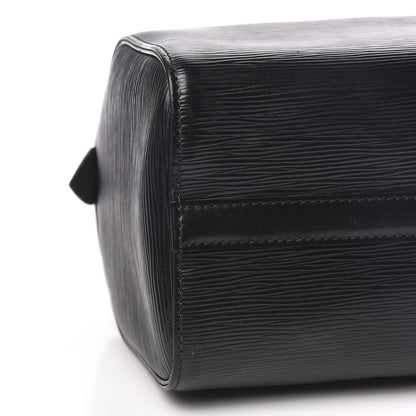 Louis Vuitton Epi Speedy 25 Black 10 of 14