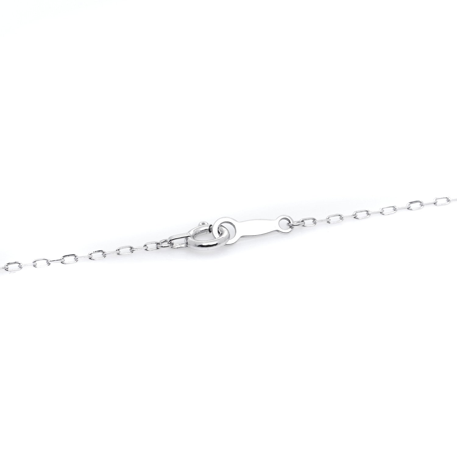 Mikimoto 18K White Gold Akoya Pearl Diamond Drop Pendant Necklace 6 of 7