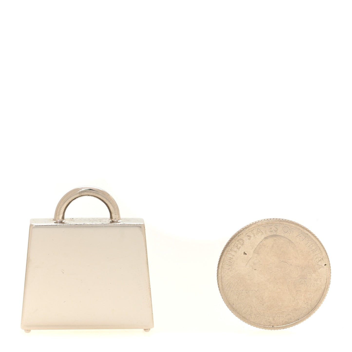 Metal Lacquered Permabrass Kelly Curiosite Charm Lime