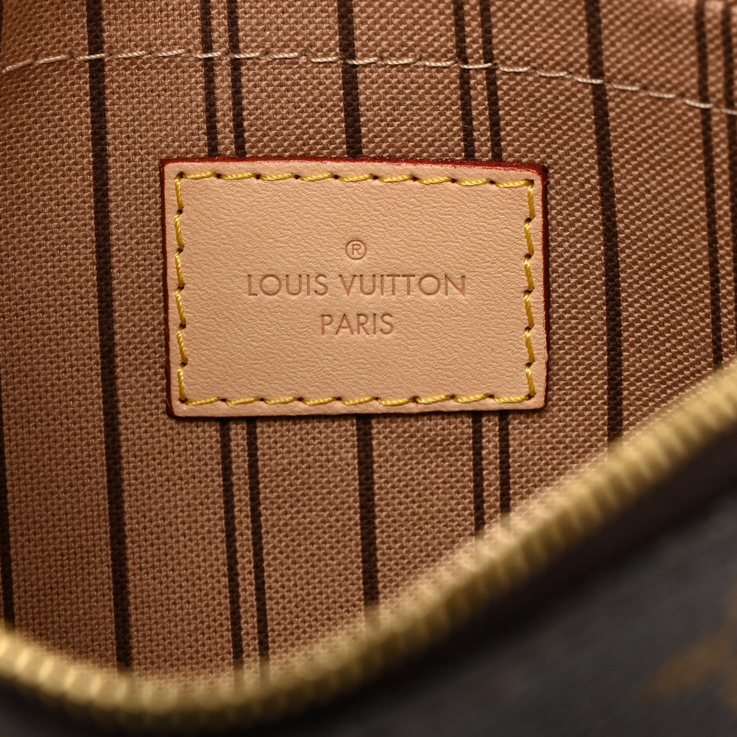 Louis Vuitton Monogram Neverfull MM GM Pochette 6 of 6