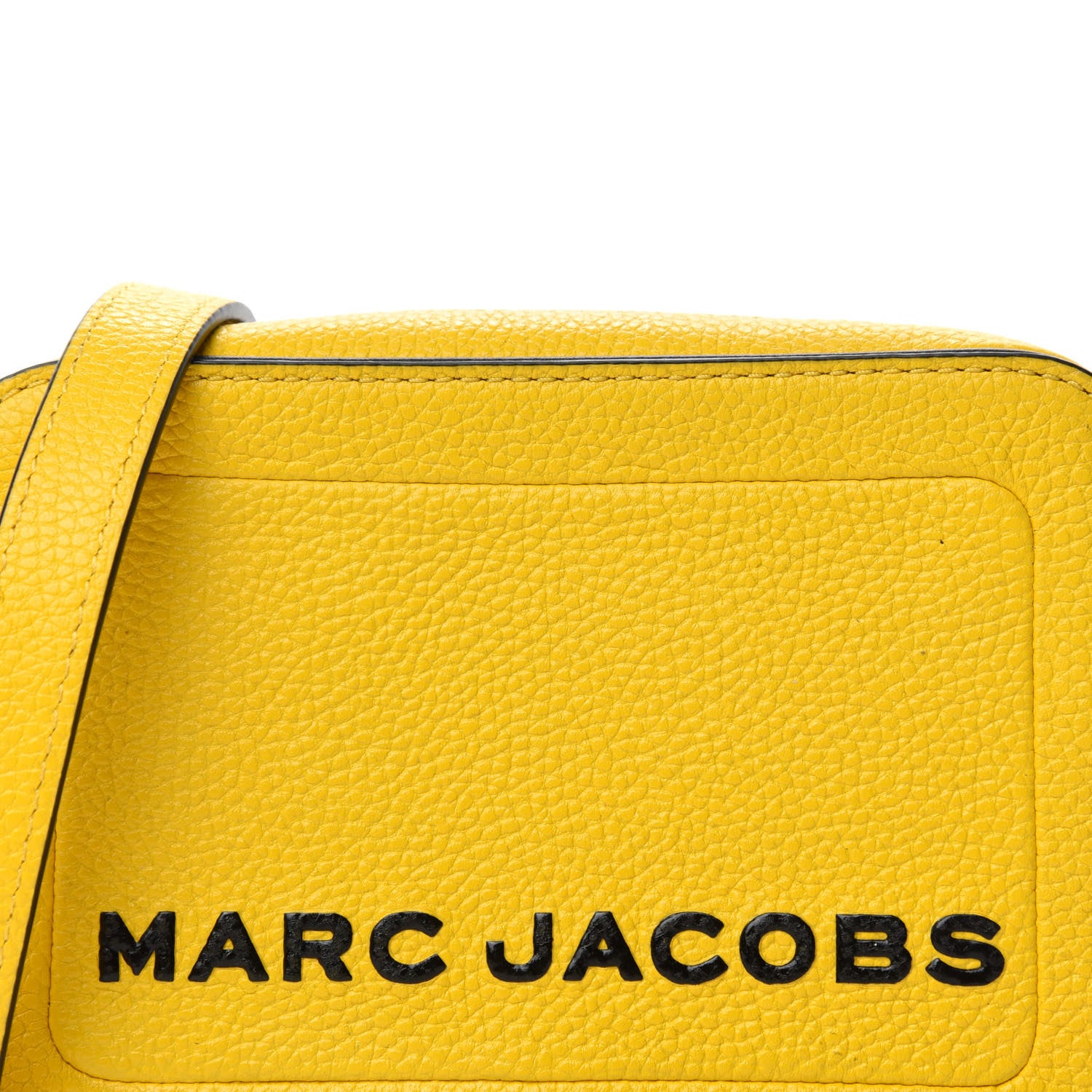 Marc Jacobs Calfskin Box Camera Bag Yellow 10 of 10