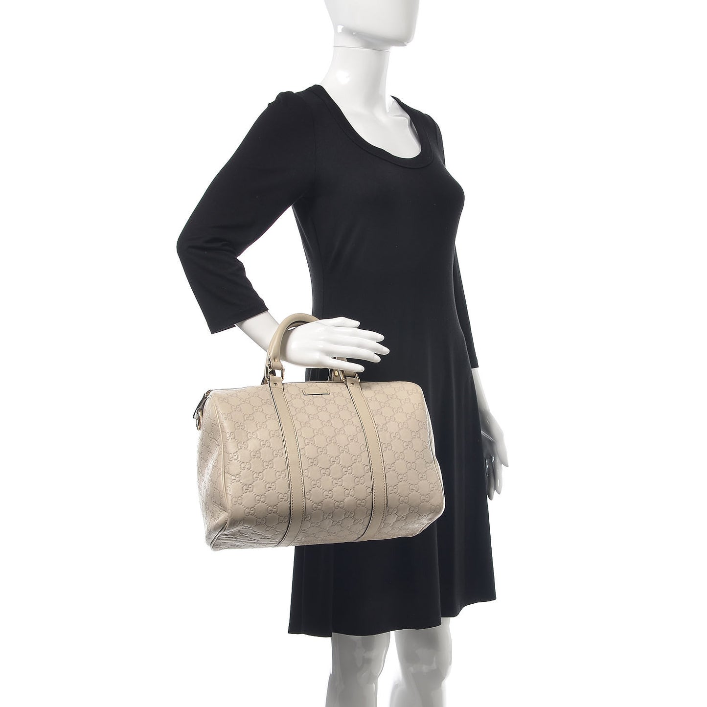 Guccissima Medium Joy Boston Off White