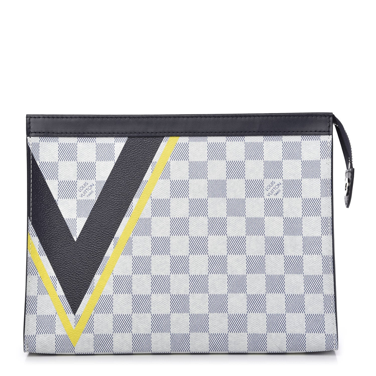 Louis Vuitton Damier Azur Latitude America's Cup Pochette Voyage MM Autres Toiles 1 of 11