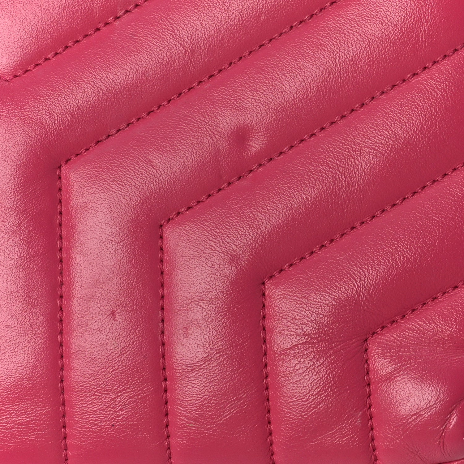 Saint Laurent Calfskin Y Quilted Monogram Small Loulou Chain Satchel Fresh Fuchsia 15 of 15