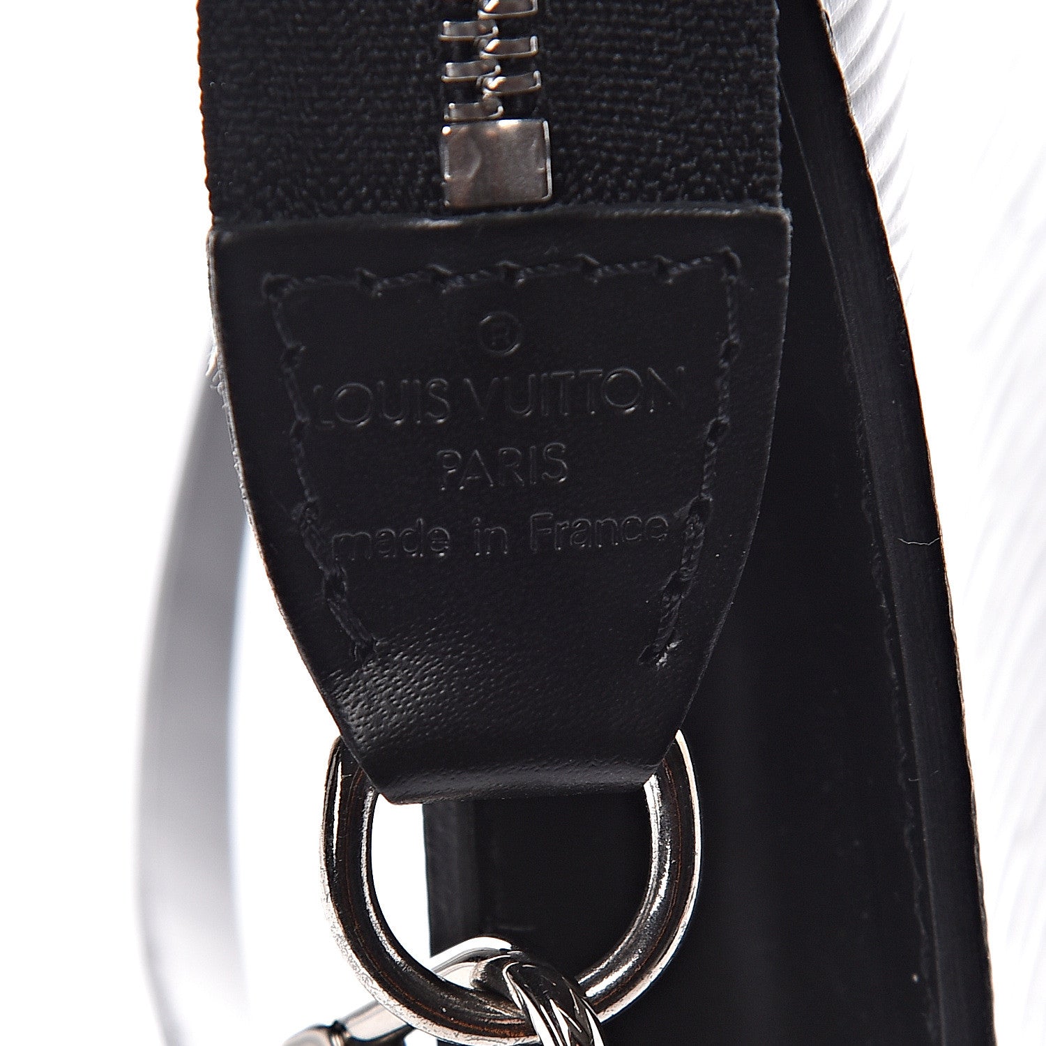Louis Vuitton Epi Pochette Accessories 24 Black 7 of 10
