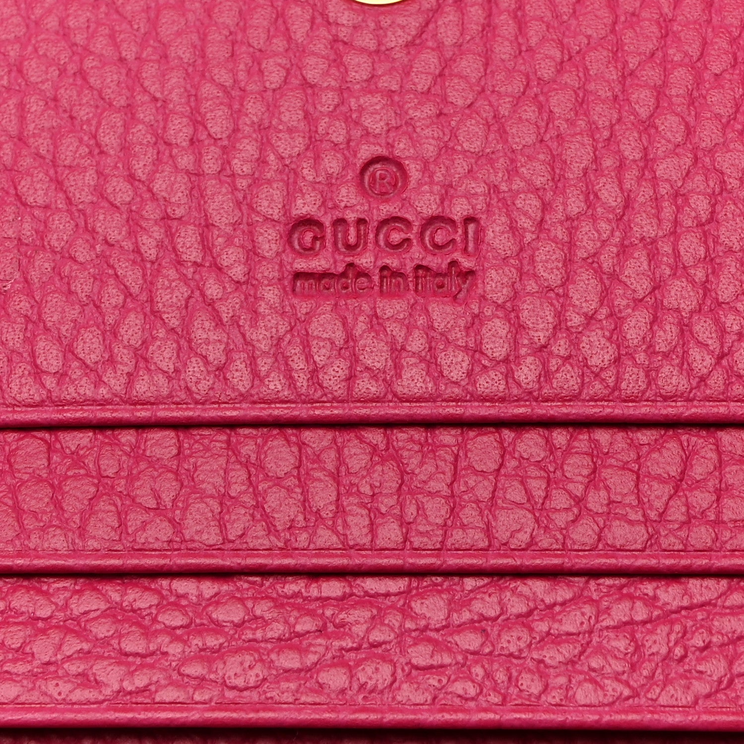 Gucci Dollar Calfskin GG Marmont Card Case Box Pink 6 of 7