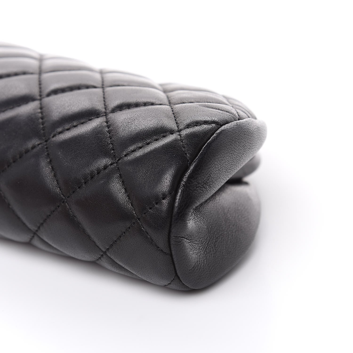 Chanel Lambskin Quilted Timeless Clutch Black 9 of 11