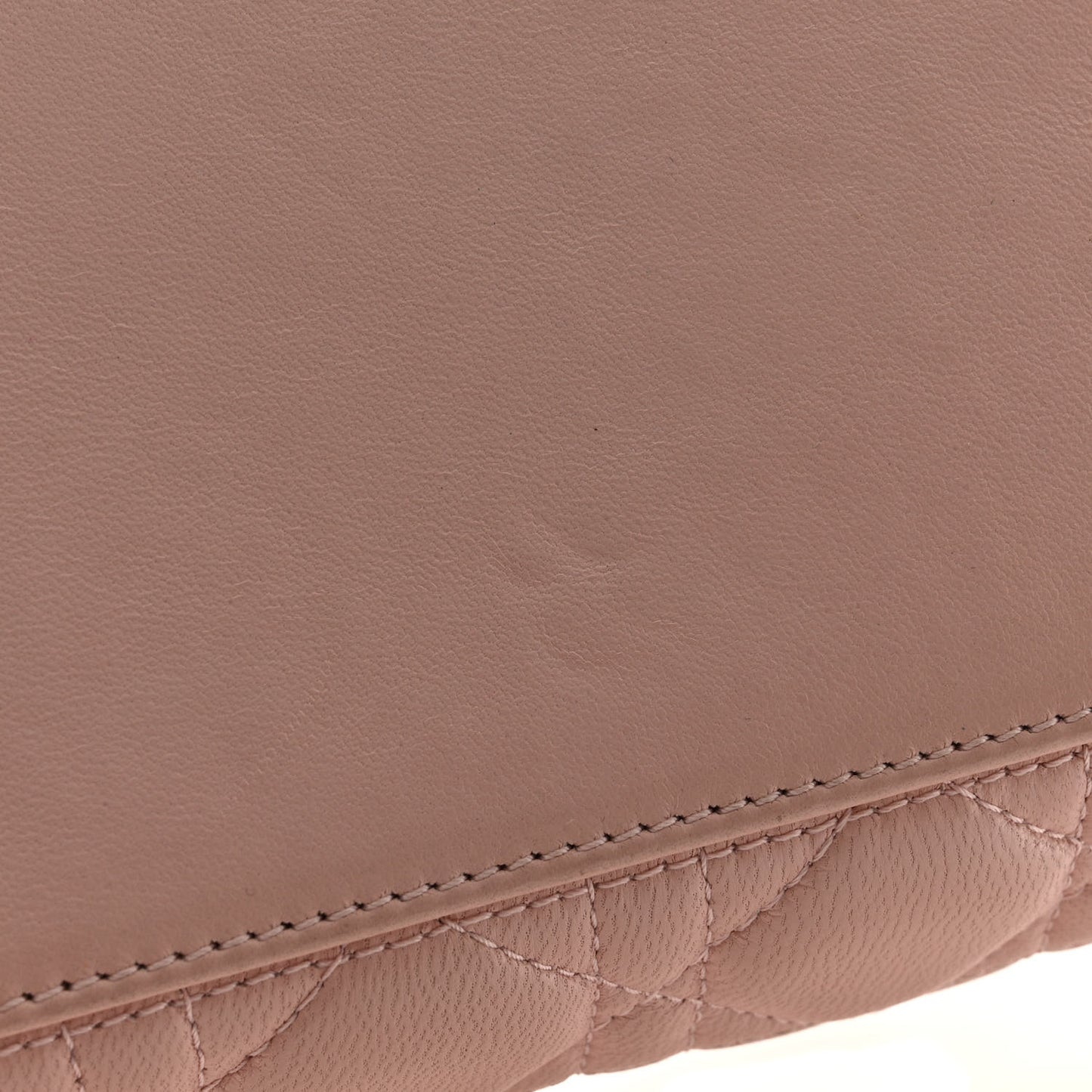 Lambskin Cannage Medium Lady Dior Light Pink