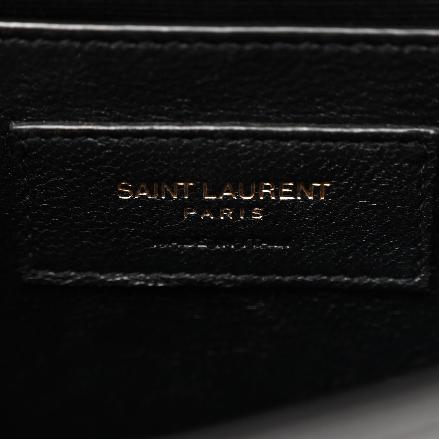 Saint Laurent Grain De Poudre Small Monogram Kate Satchel Black 6 of 10