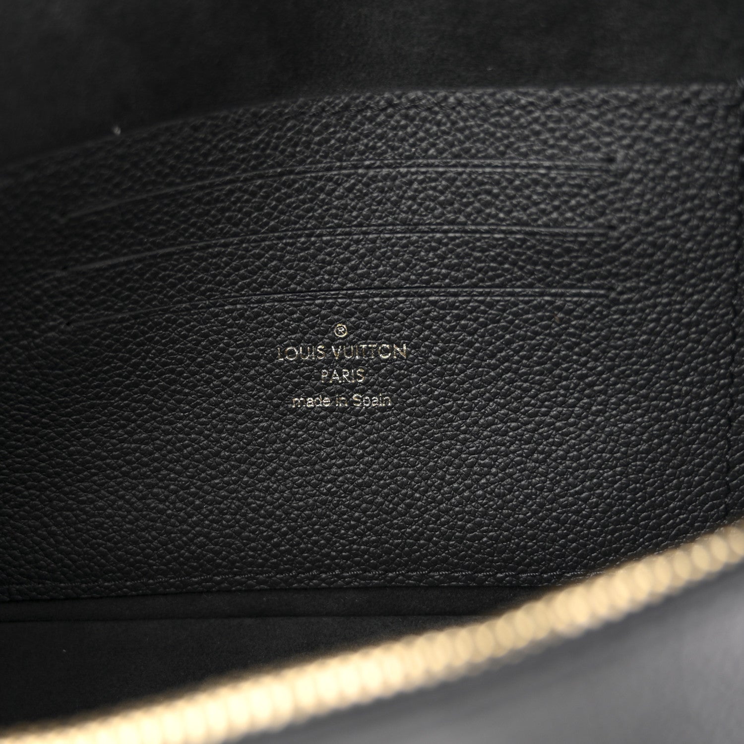 Louis Vuitton Empreinte Monogram Giant Ivy Wallet On Chain Black 6 of 9