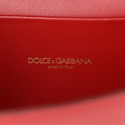 Dolce & Gabbana Agnello Vitello Devotion Belt Bag 85 34 Red 6 of 9