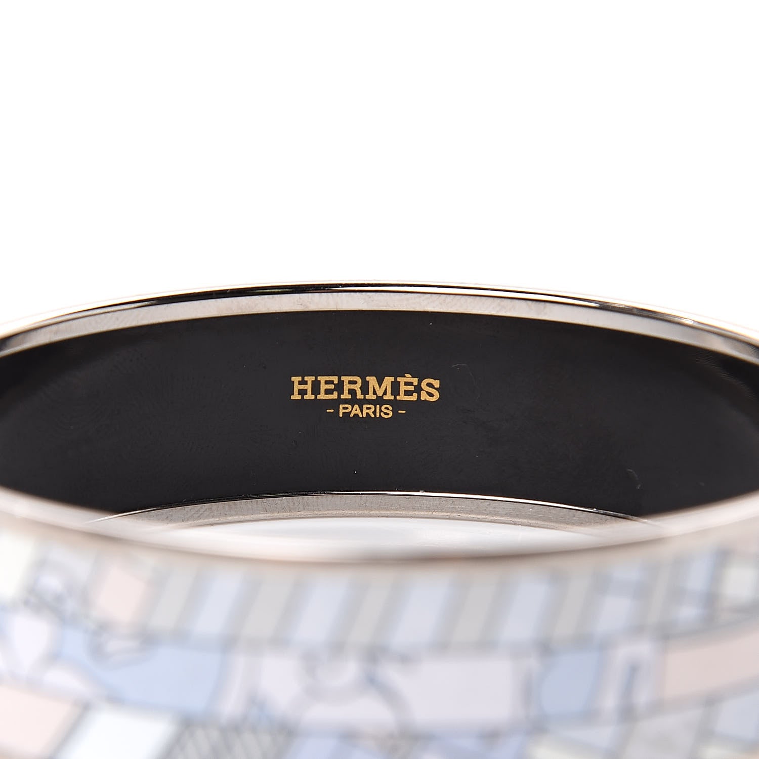 Hermes Enamel Printed Wide Astrologie Nouvelle Bracelet 70 4 of 6