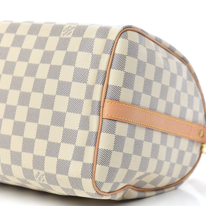 Louis Vuitton Damier Azur Speedy Bandouliere 30 9 of 11