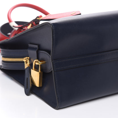 Prada City Calf Saffiano Esplanade Tote Baltico Rosso 8 of 11