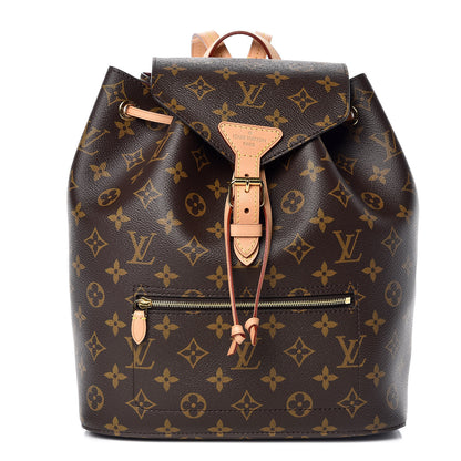 Louis Vuitton Monogram Montsouris NM Backpack 1 of 12