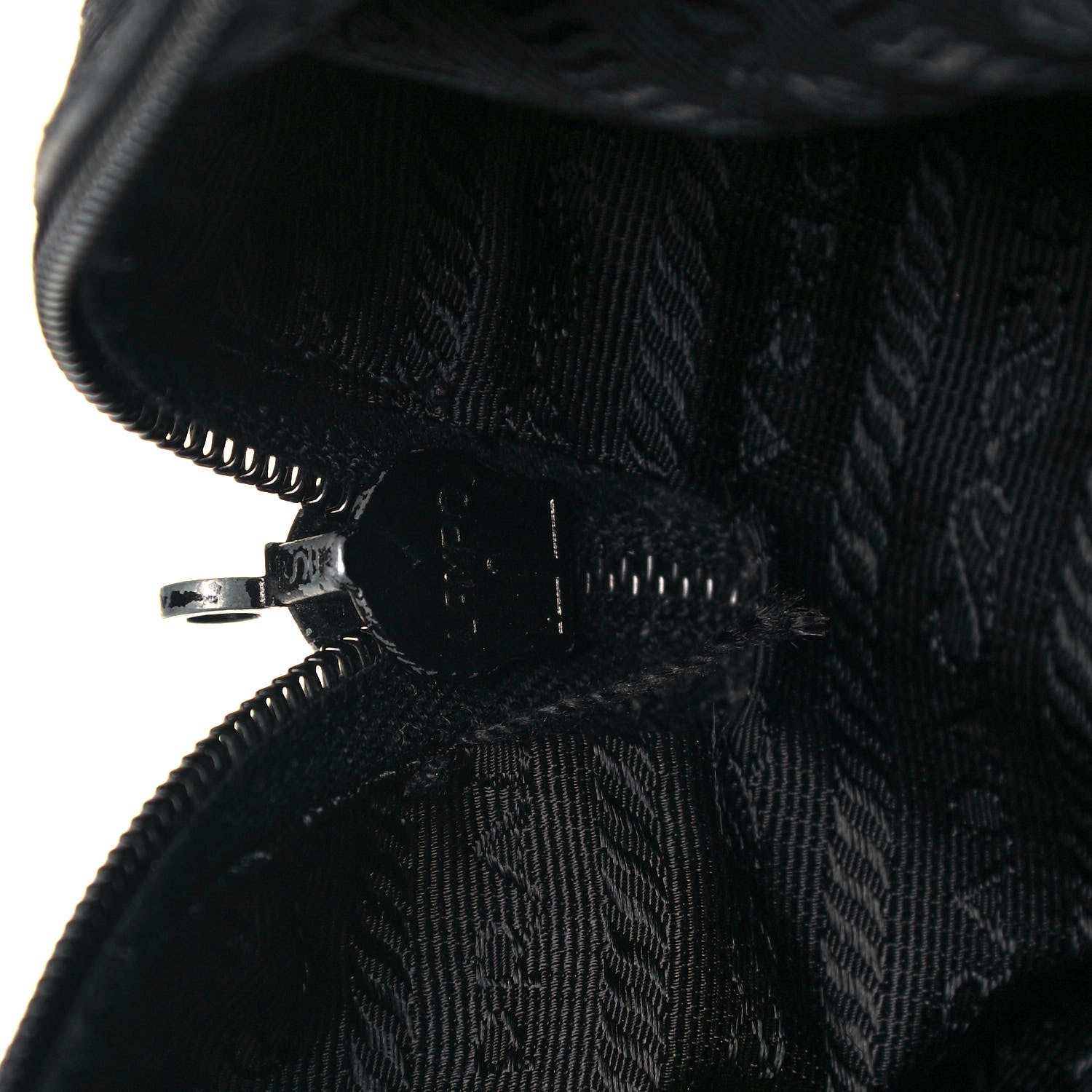 Prada Tessuto Nylon Saffiano Duffle Black 12 of 26