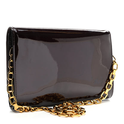 Louis Vuitton Patent Chain Louise GM Amarante 3 of 9